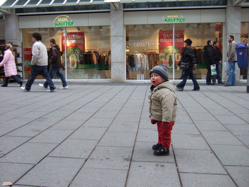 Ich fordere `ne Fusskinderzone - und das sofort!