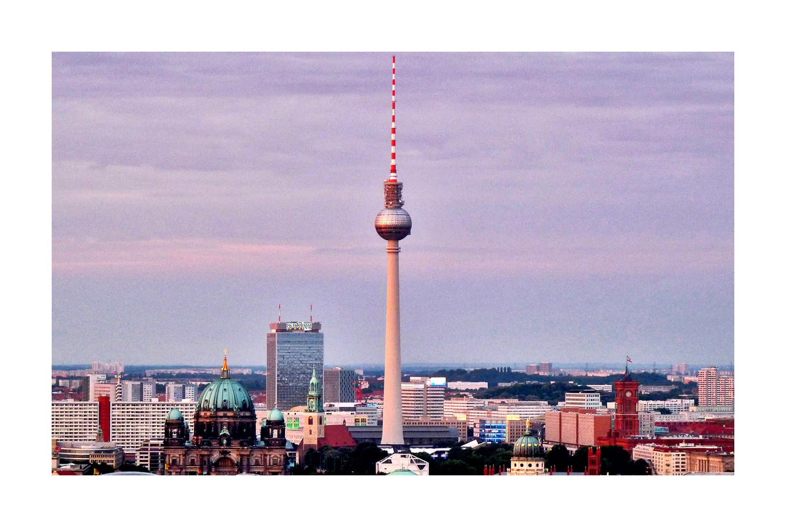 Ich fühl'es selten, aber hier - sach ich: "Berlin, ikk liebe Dir!"