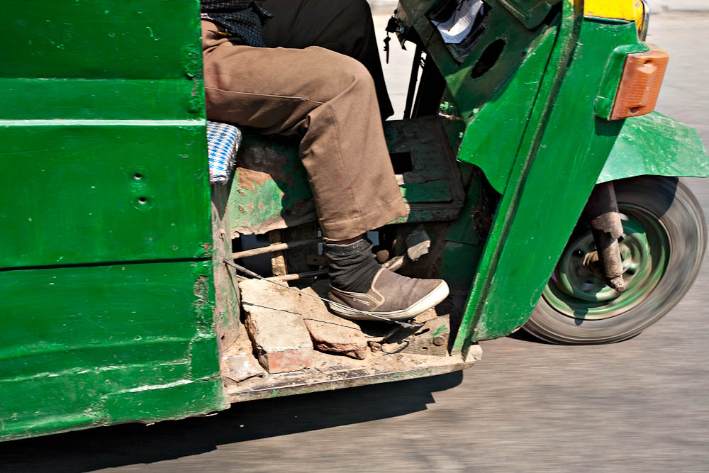 Ich geb' Gas - TukTuk-Fahrer in Kathmandu, Nepal