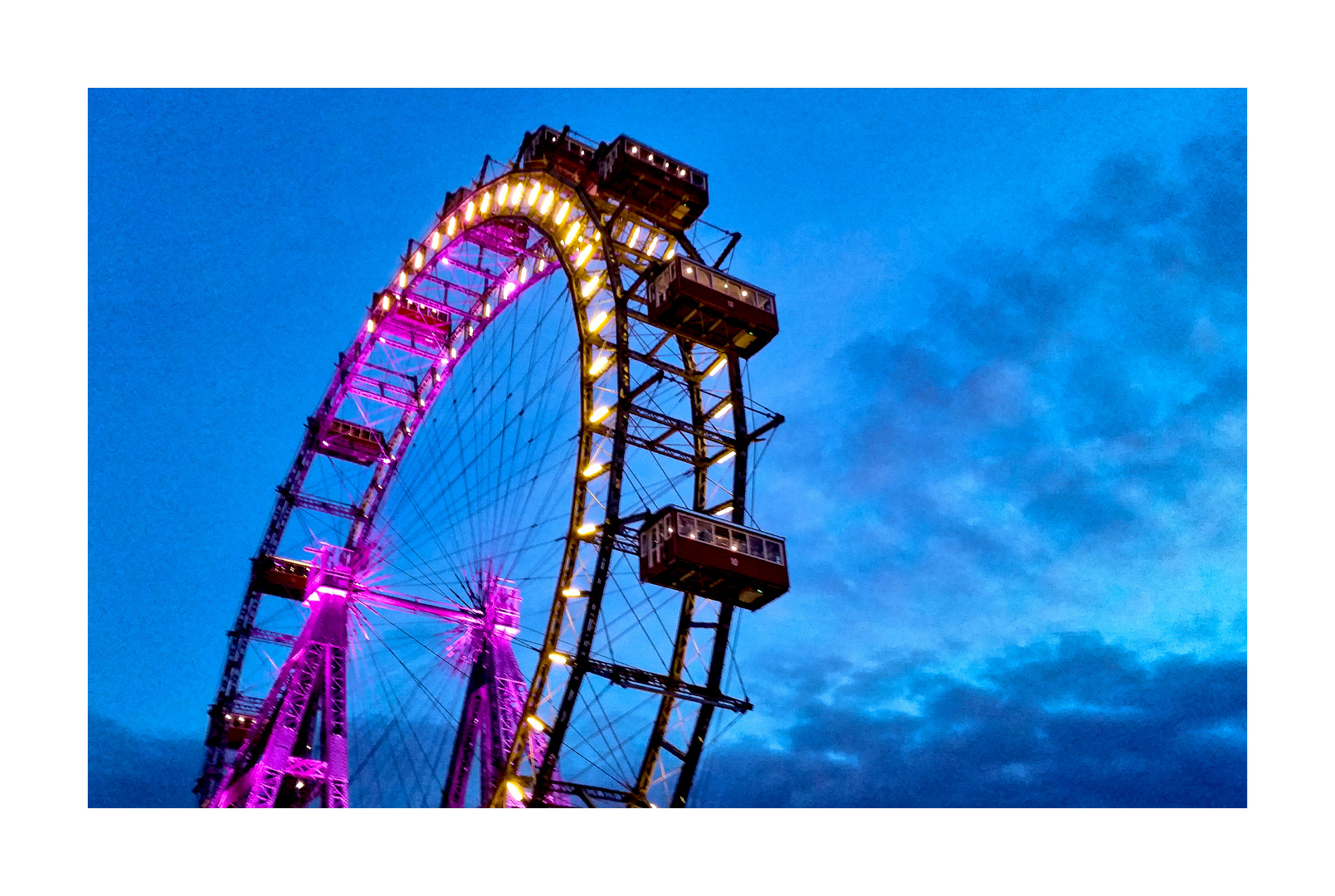 Ich gebe dir ein Rad, sprach Vater - für selbiges besuch' den Prater