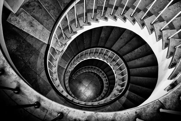 ich gehe nicht zu Fuß, ich setz mich auf´s Geländer 