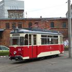 Ich glaub da steht eine alte Tram