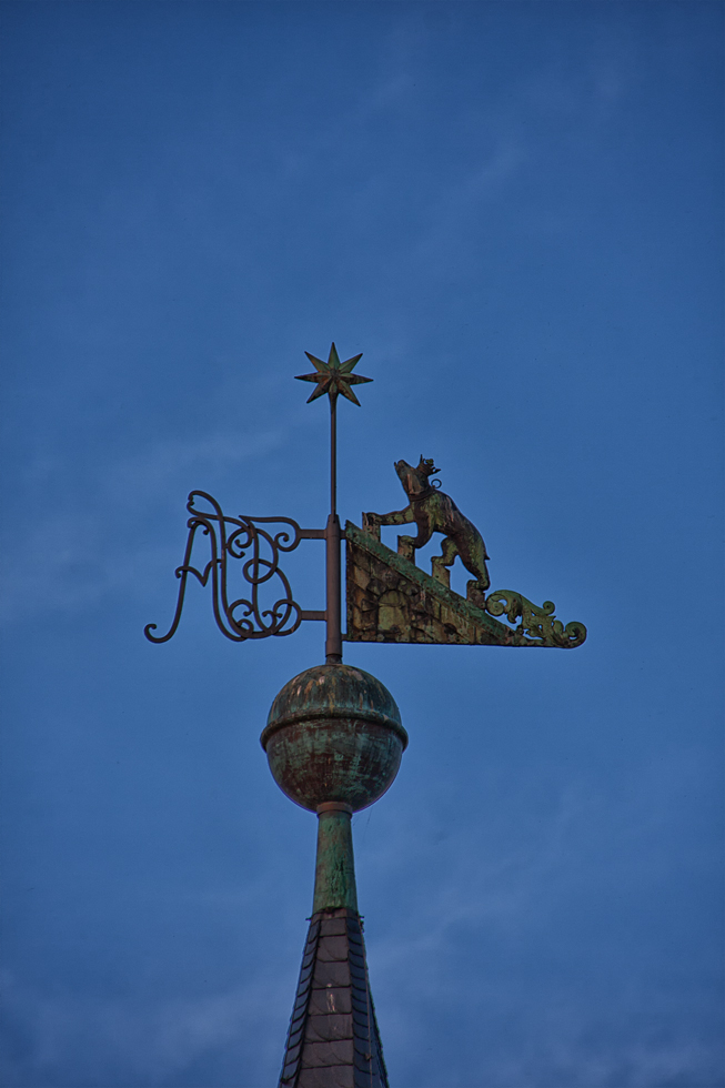 Ich glaub´ der haut vor den Mücken ab...