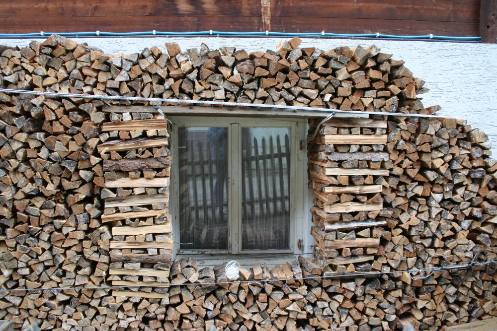 ich hab genug holz vor der hütte