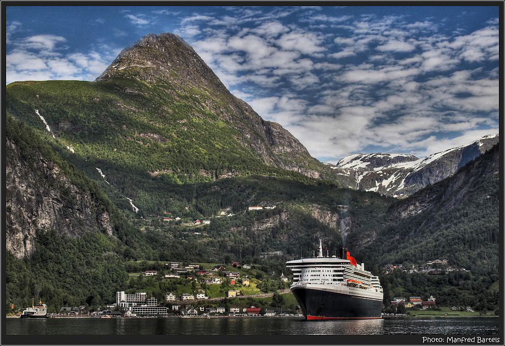 Ich hab schnell eine Fjordtour gebucht....