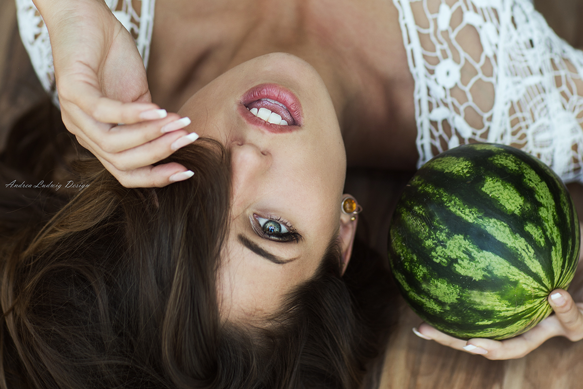  ''Ich habe eine Wassermelone getragen!' :-)