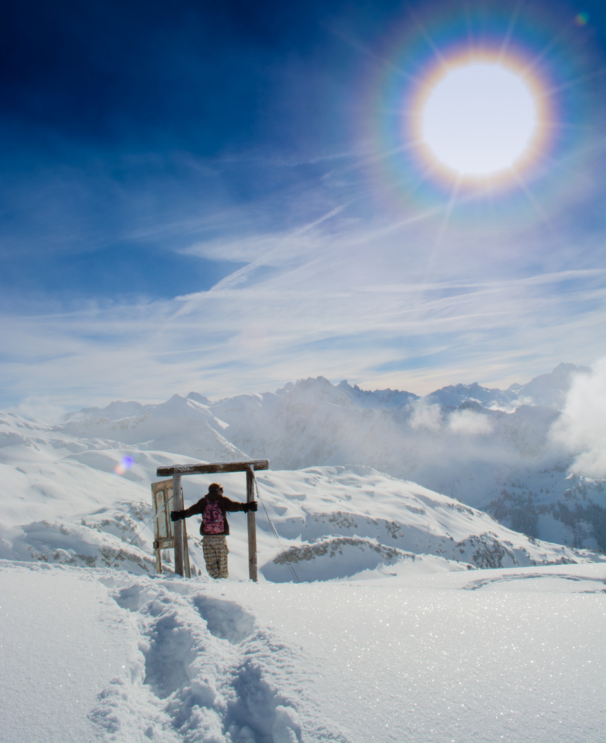 ich höre auf meine Outdoor