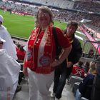 Ich in der Allianz Arena, München beim FC Bayern München Spiel am 15.02.2014