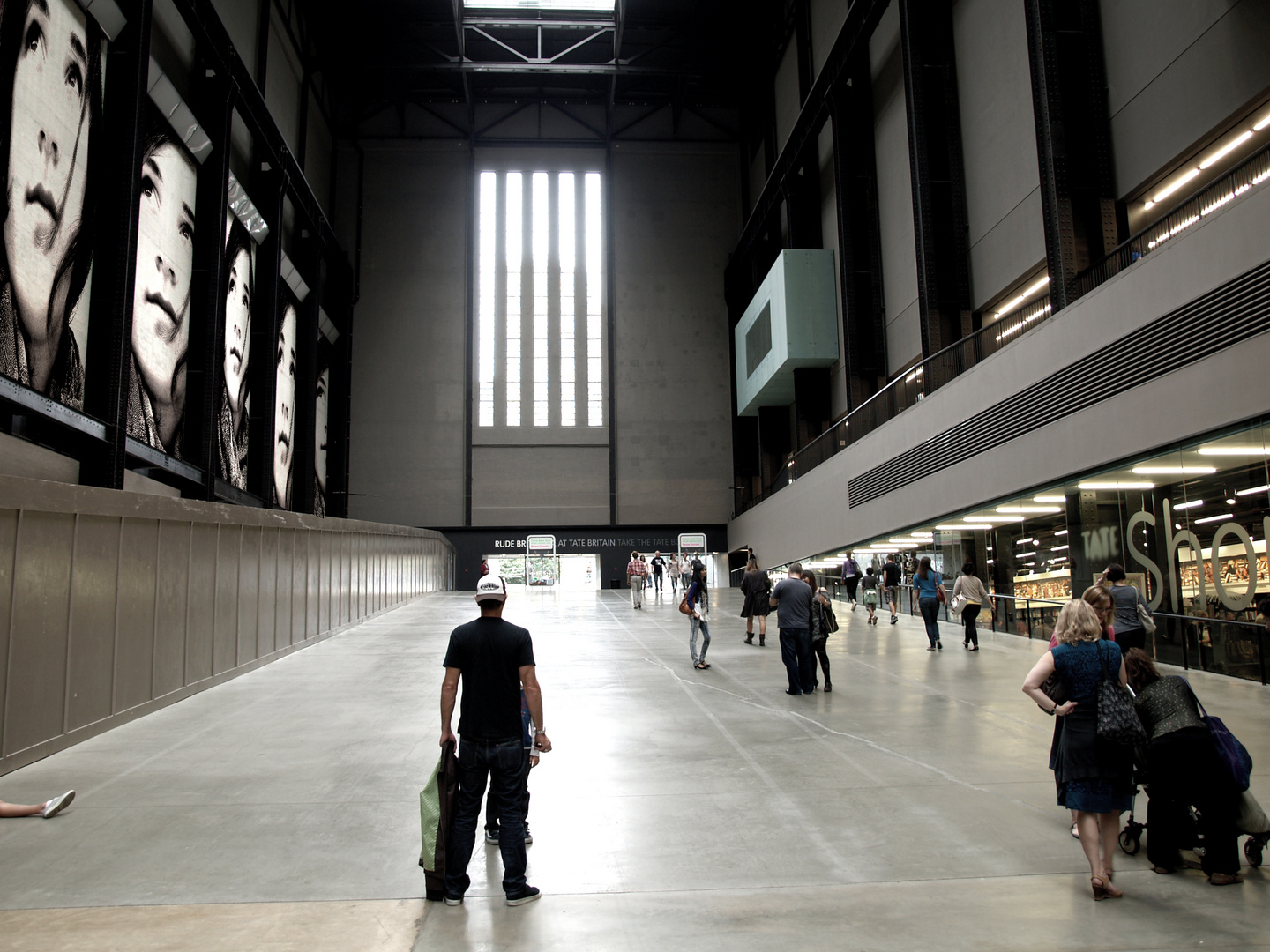 Ich in der Tate Modern