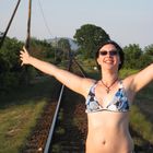 ich in freier Wildbahn (am Balaton)