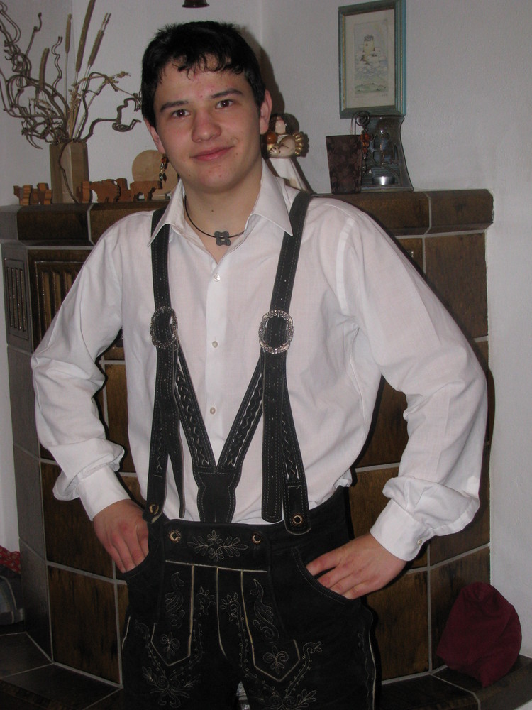 ich in Tracht