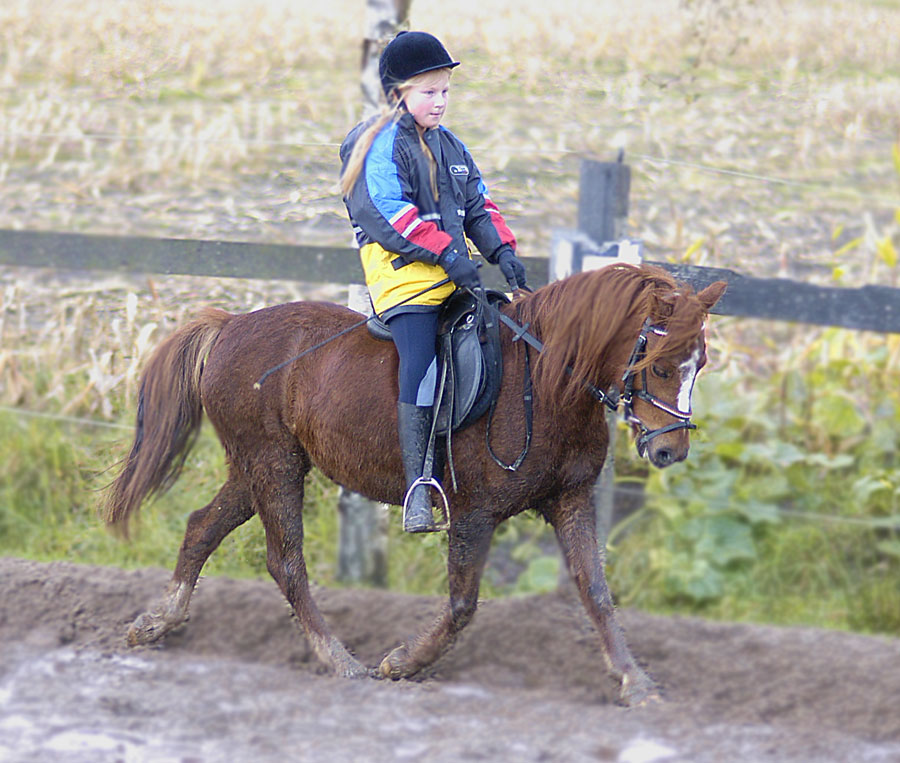 Ich kann reiten