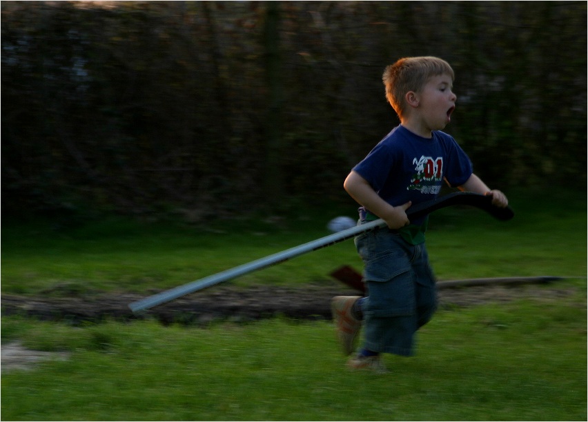 Ich komme... Foto & Bild kids, motive Bilder auf