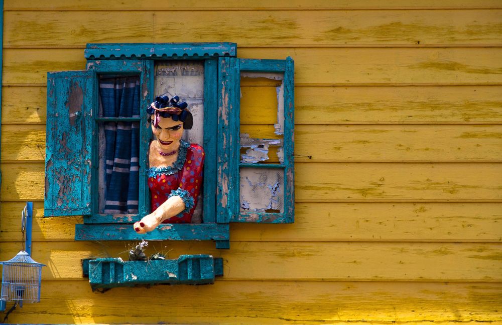 ich lehne mich aus dem Fenster Foto & Bild south america