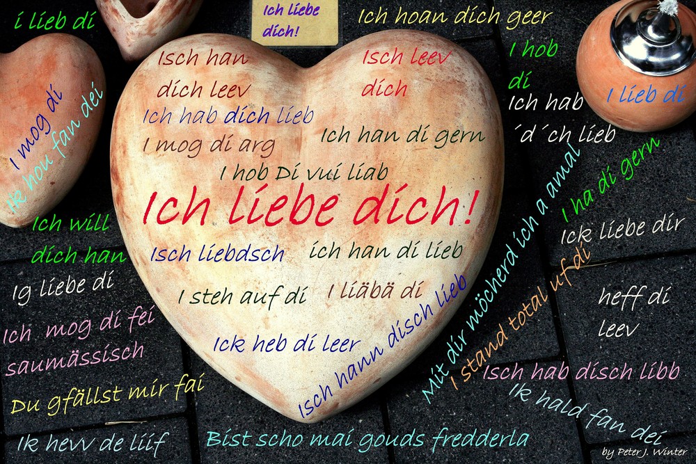 ...ich liebe dich...