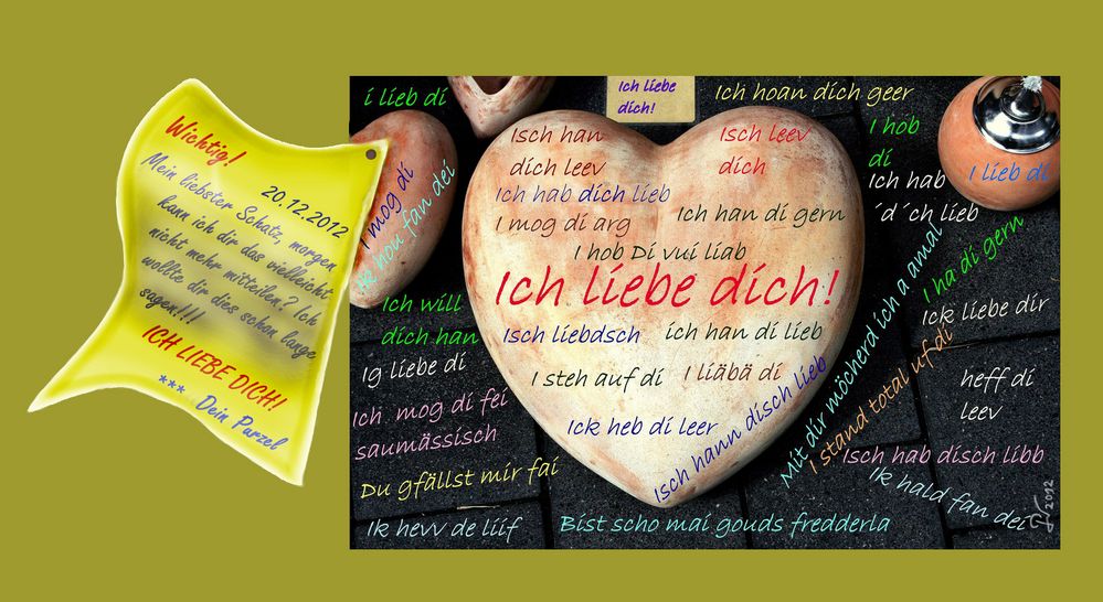 ICH LIEBE DICH....für immer! Foto & Bild digiart challenge, 069