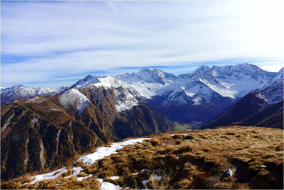 Ich mag den Padauner Kogel, ist zwar steil, dafür kommt man schneller hinauf