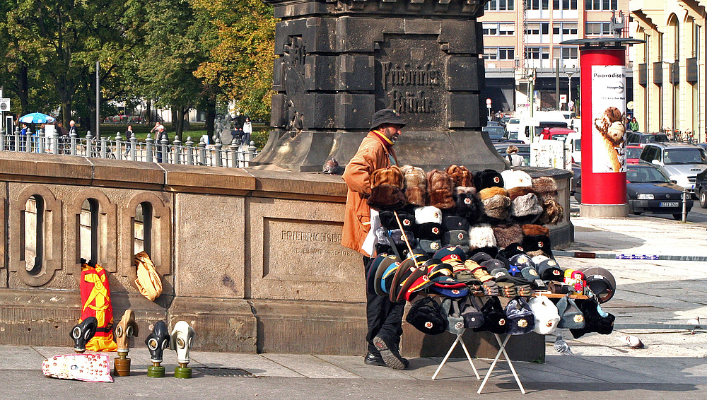 ich mag diese straßenverkäufer in berlin