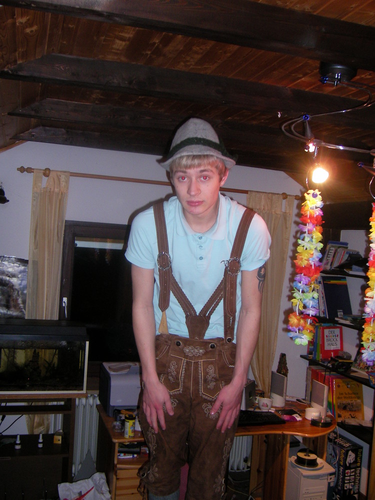 Ich mit Lederhosn