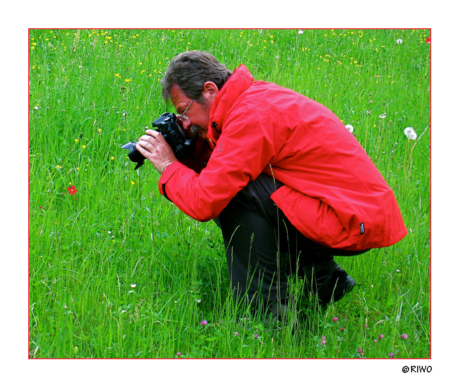 Ich mit meiner CANON 40D....