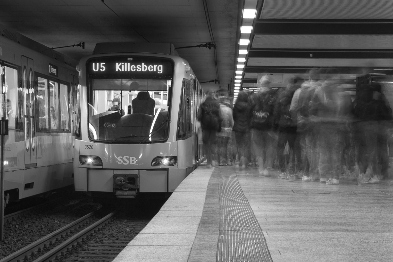 Ich muss die Straßenbahn noch kriegen....