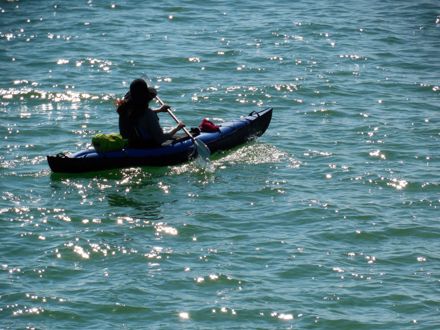 Ich paddle nach Peru...