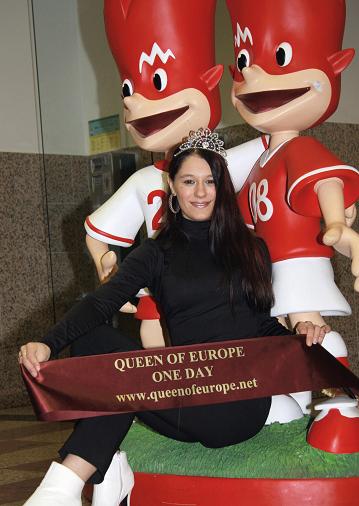 Ich "Queen of Europe one day"