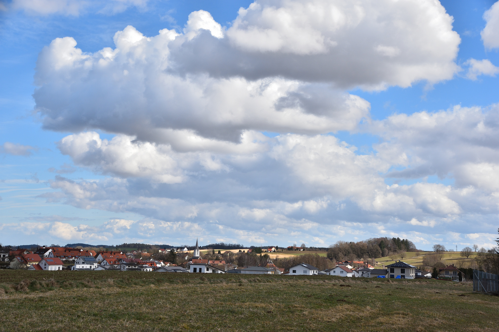 Ich schau den weißen Wolken nach