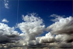 Ich schau den weißen Wolken nach