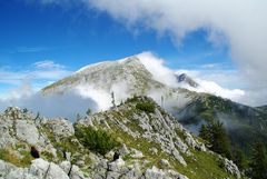 Ich stieg über Wolken hin