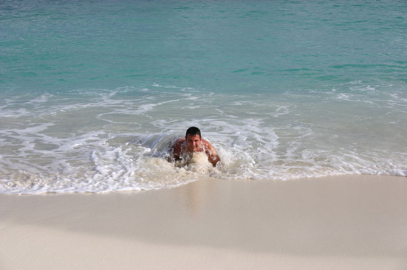 Ich und der Strand