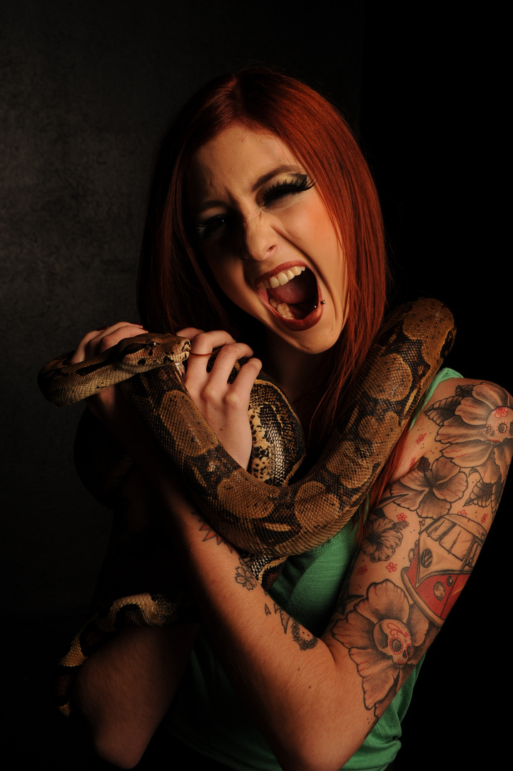 Ich und die Schlange