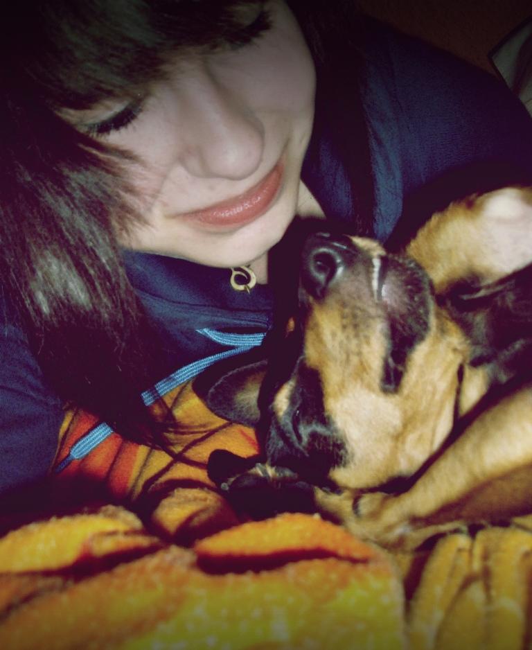 Ich und mein Hund =)