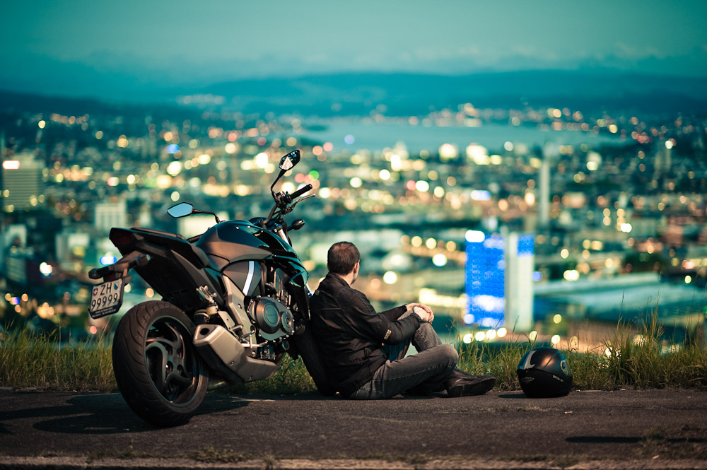 Ich und mein Motorrad