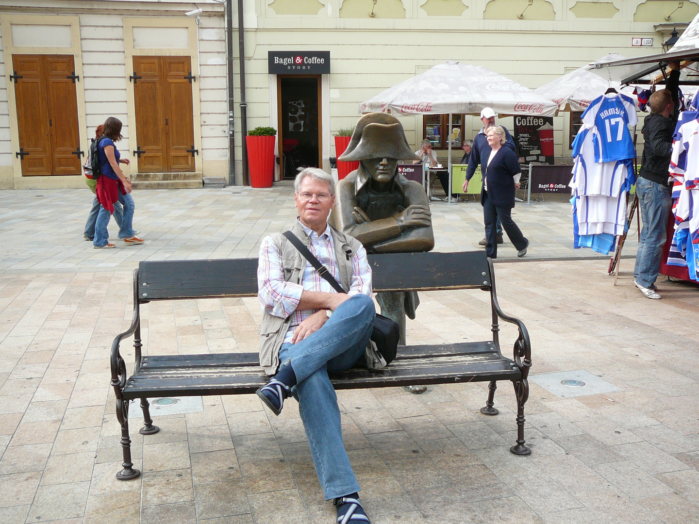 ICH und Napoleon in Bratislava