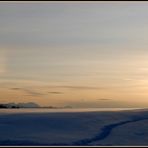 Ich verspreche - der letzte Sonnenuntergang mit Schnee...