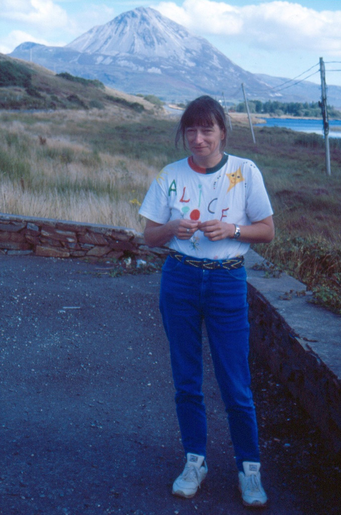 Ich vor´m Mt. Erigal, Irland 2003