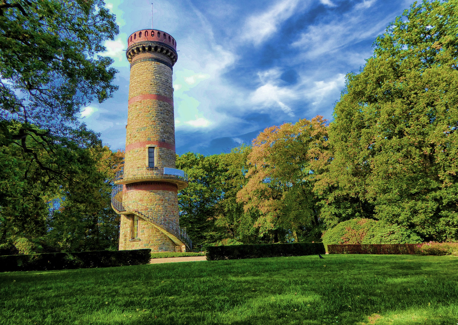 Ich war heute am Toelleturm