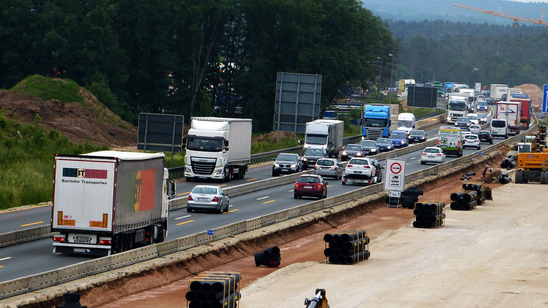 Ich war mal auf der Autobahn