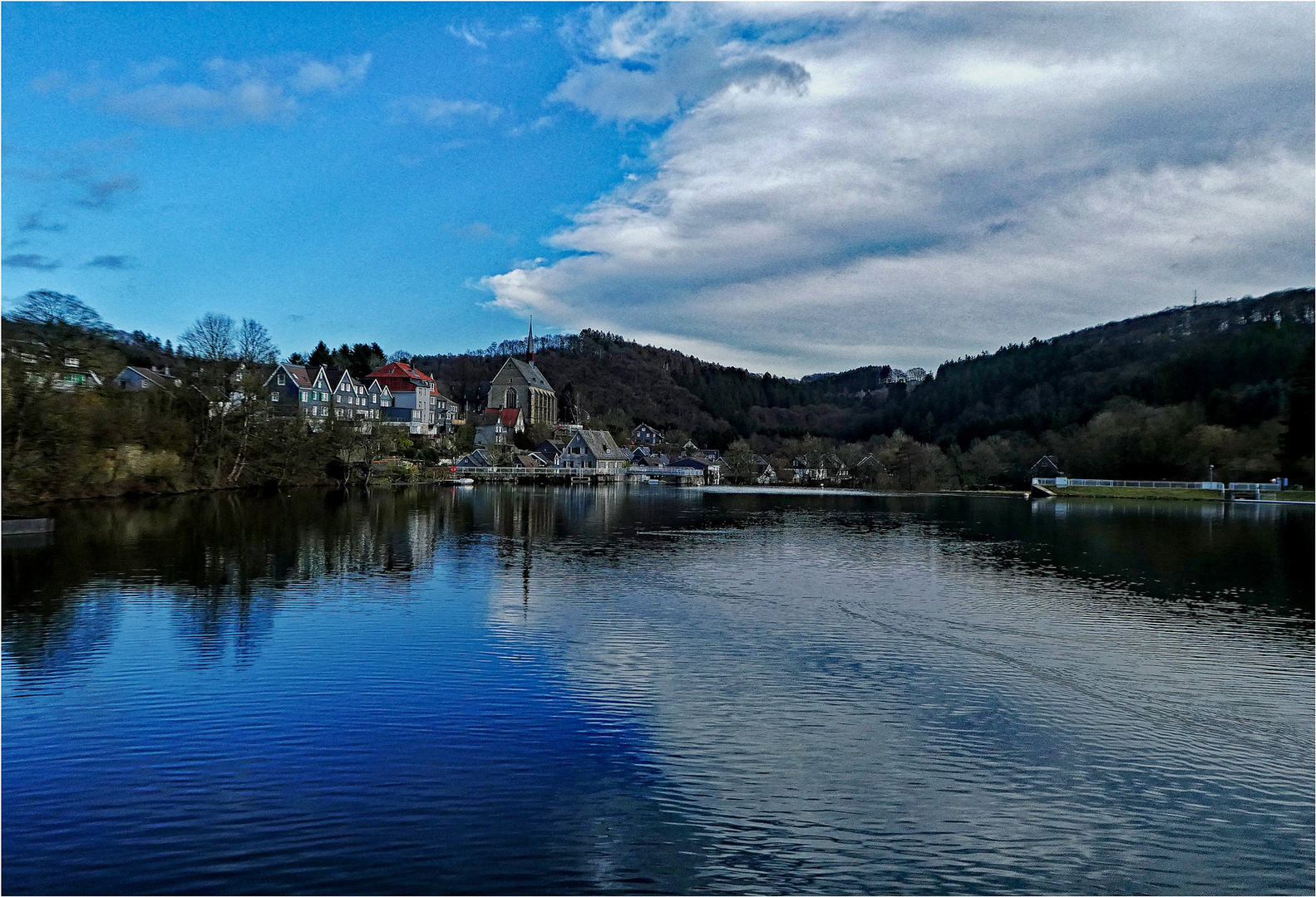 Ich war mal wieder am Stausee