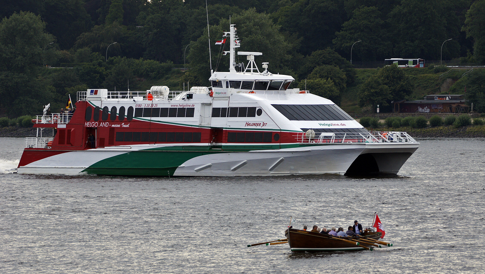 Ich war mal wieder an der Elbe