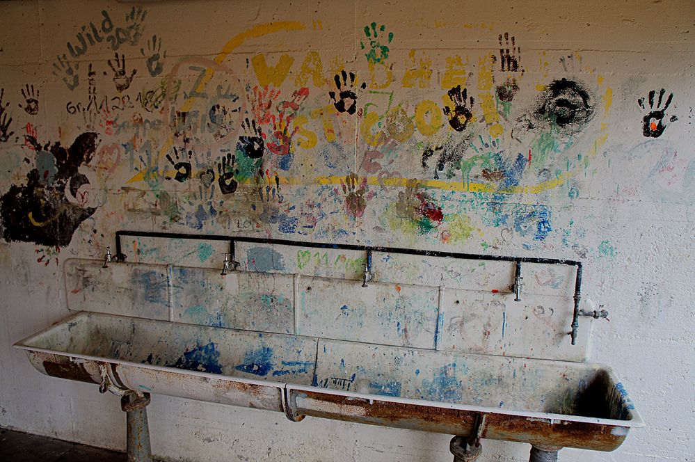 Ich wasche meine Hände in Unschuld Foto & Bild wand, rost, kultur