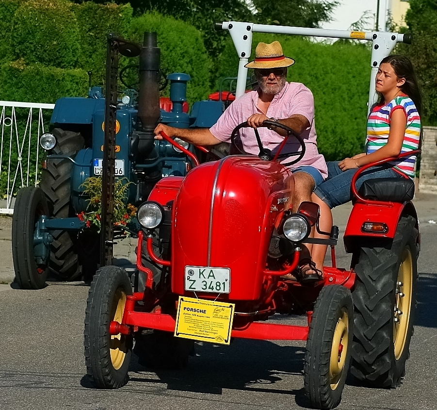 Ich wollte schon immer mal Porsche fahren !!