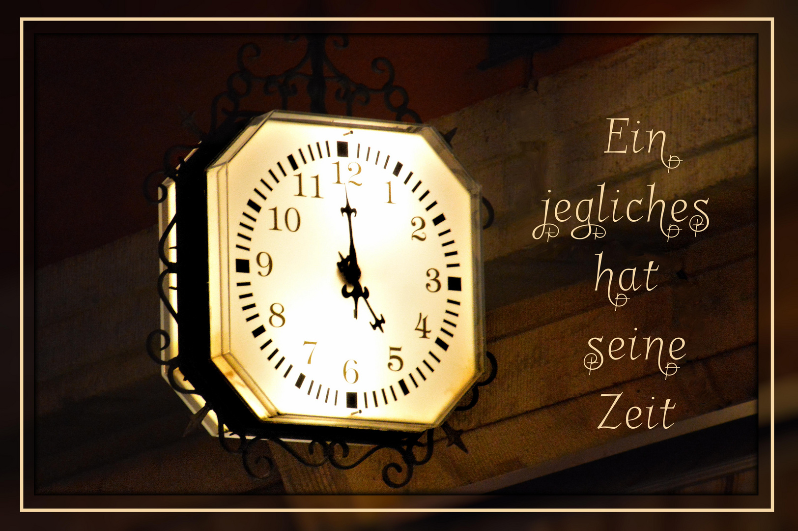 Ich wünsch dir eine schöne Zeit Foto & Bild art, spezial, emotionen