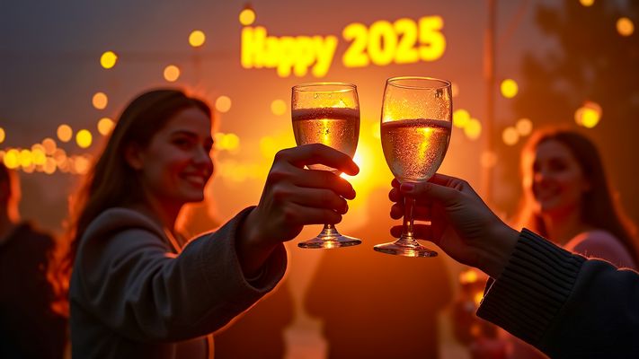 Ich wünsch Euch allen ein frohes und glückliches Jahr 2025