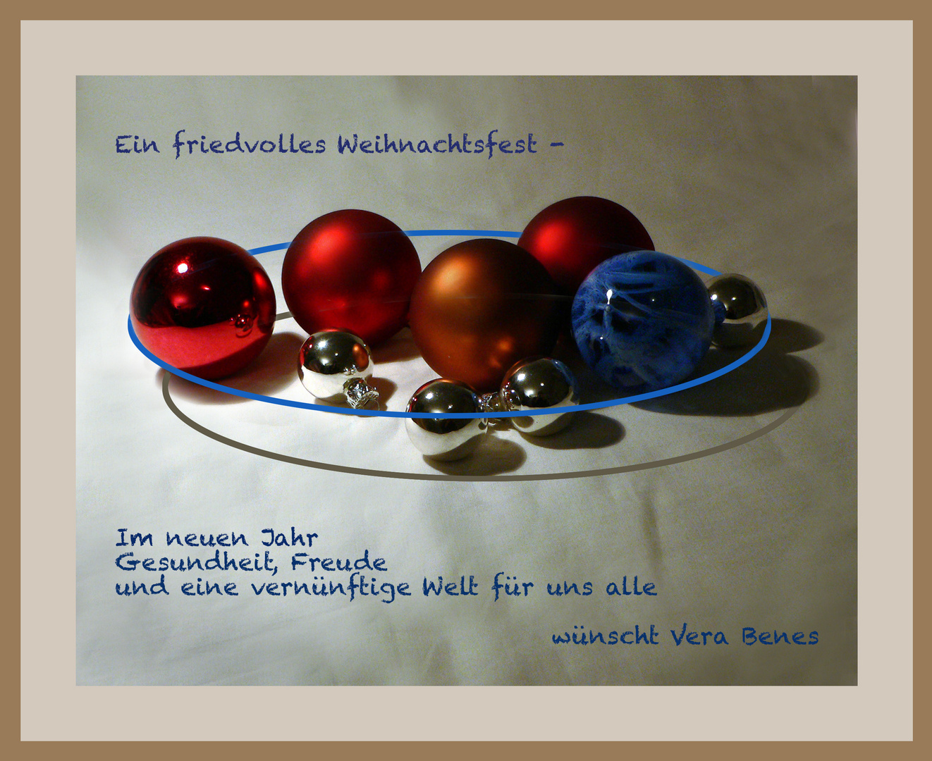 Ich wünsch´ you a merry Christmas and a happy new Year