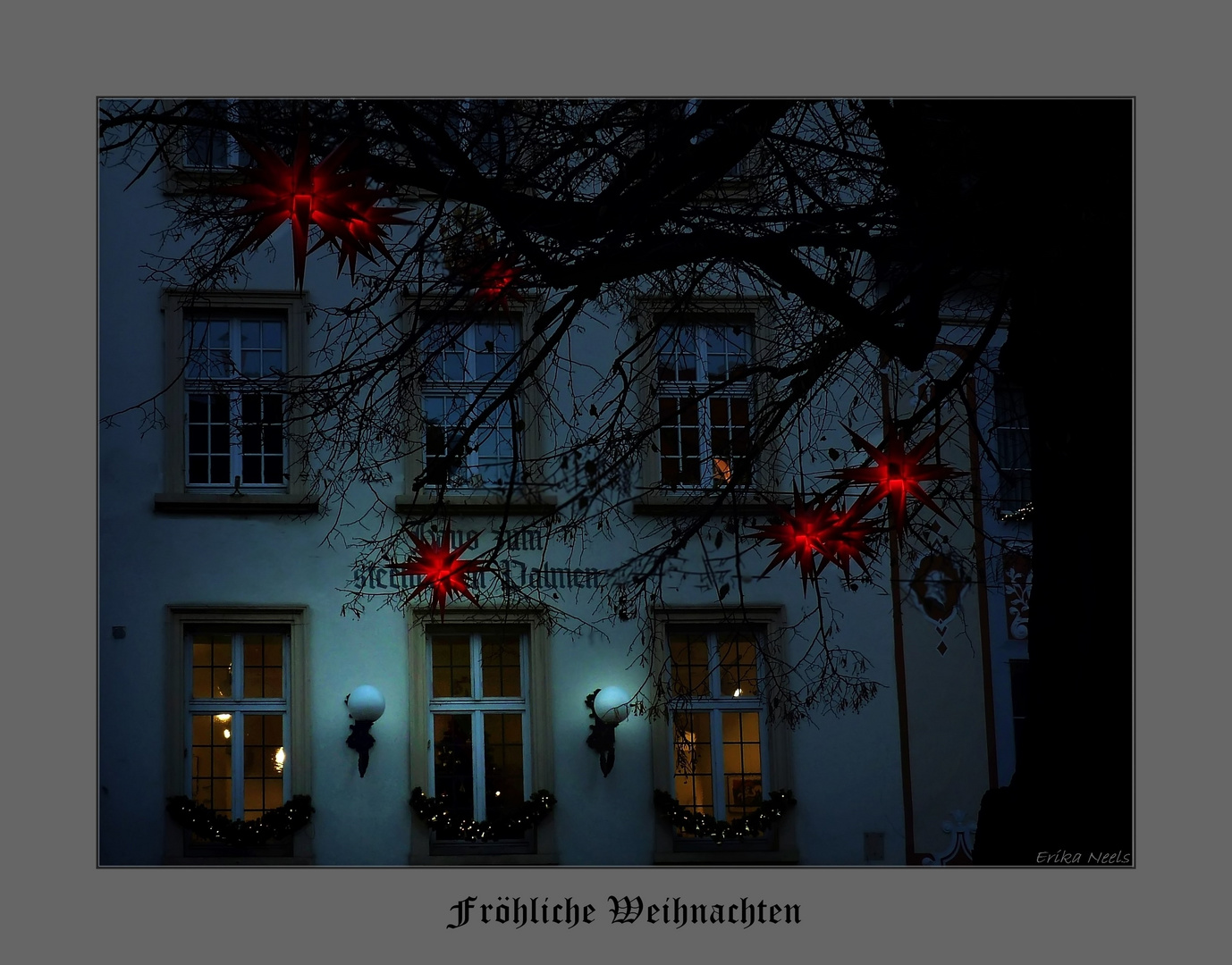 Ich wünsche allen ein friedliches und gesundes Weihnachtsfest