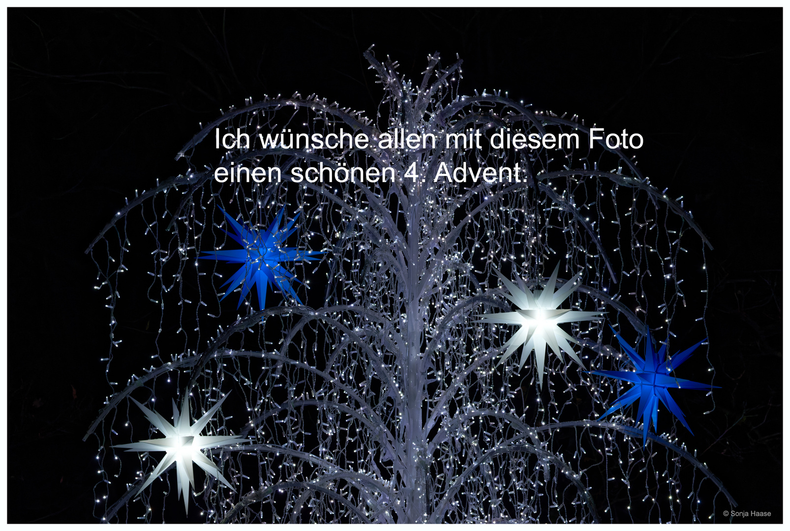 Ich wünsche allen einen schönen 4. Advent.