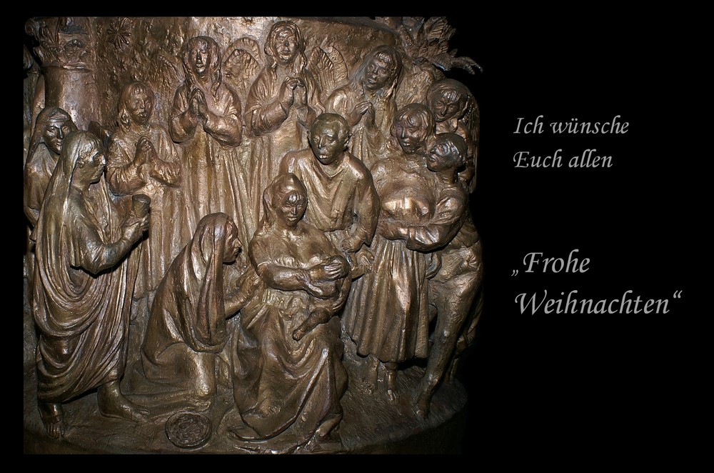 Ich wünsche allen &quot; Frohe Weihnachten&quot; Foto &amp; Bild | gratulation und