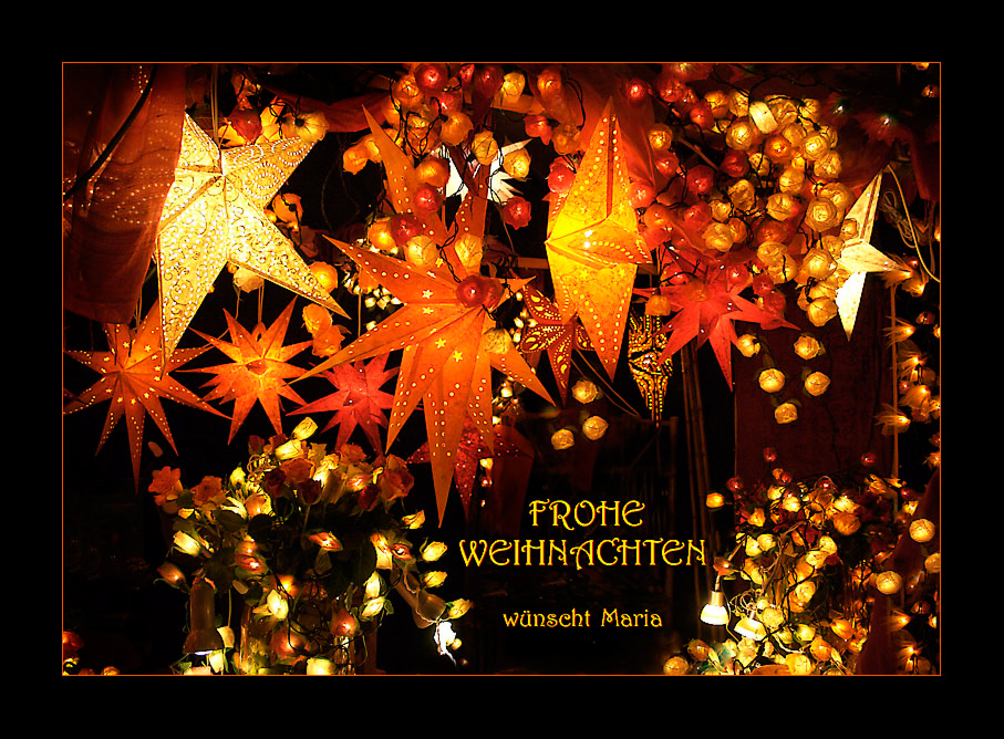 Ich wünsche euch allen ein recht schönes Weihnachtsfest! Foto & Bild